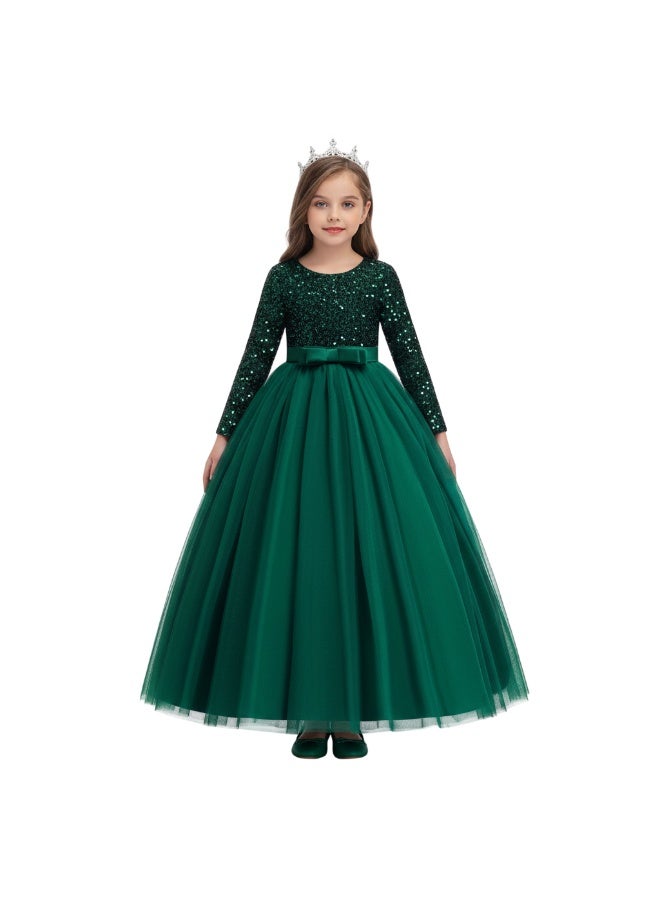 D'Daniela Sequin Bodice Ballgown Dress - Image 1